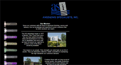 Desktop Screenshot of anodizingspecialists.com